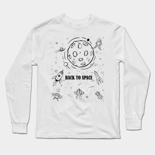 Back to space Long Sleeve T-Shirt